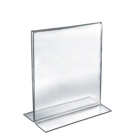 Azar Displays 11"W x 14"H Double-Foot Two Sided Sign Holder, PK10 152710